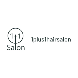 1+1 Hair Salon brand logo for 1plus1hairsalon.com