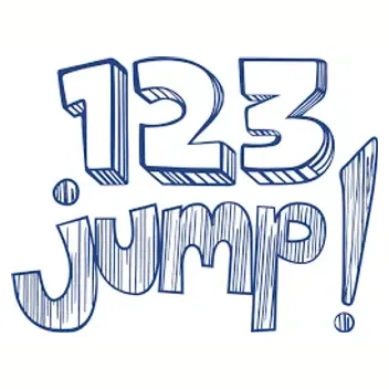 123jumptrampolines brand logo for 123jumptrampolines.com