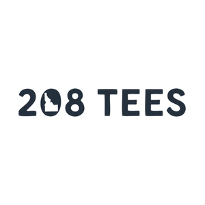208tees brand logo for 208tees.com