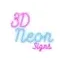 3D Neon Signs brand logo for 3dneonsigns.co.uk