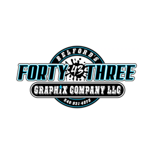 43graphix brand logo for 43graphix.com