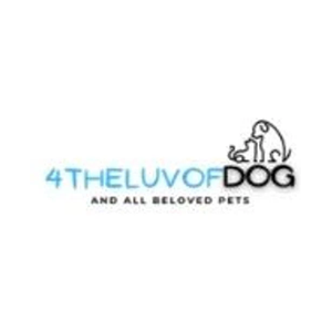 4theluvofdog brand logo for 4theluvofdog.com