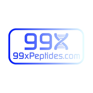 99xpeptides brand logo for 99xpeptides.com