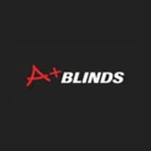 A+ Blinds brand logo for apluswindowcoverings.com