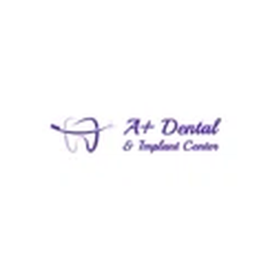 A+ Dental & Implant Center brand logo for aplusdental.us