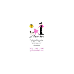 A Paw Spa brand logo for apawspalittleton.com