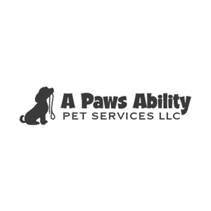 A Paws Ability Pet Services brand logo for apawsability.com