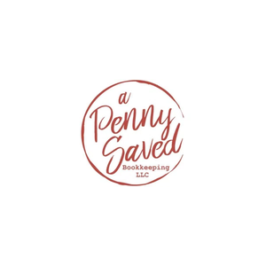A Penny Saved Bookkeeping brand logo for apennysavedbookkeeping.com