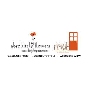 absolutelyflowers brand logo for absolutelyflowers.biz