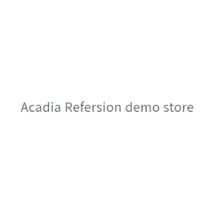 Acadia Refersion demo store brand logo for acadia-refersion-demo-store.myshopify.com