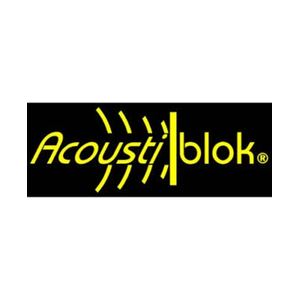 Acoustiblok brand logo for acoustiblok.com