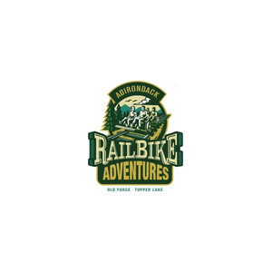 adirondackscenicrailbikes brand logo for adirondackscenicrailbikes.com
