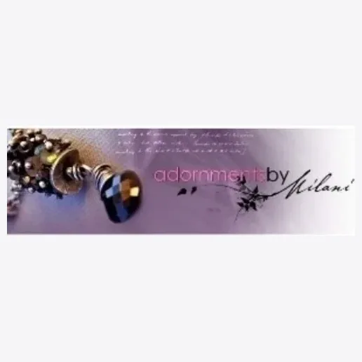 Adornments by Milani brand logo for adornmentsbymilani.com