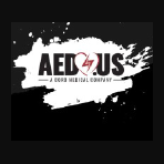 AED.com brand logo for aed.us