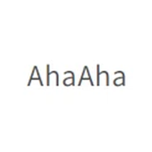 AhaAha brand logo for ahaaha.com