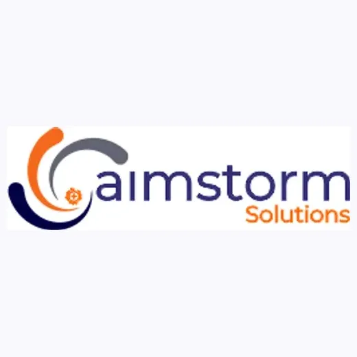 aimstormsolutions brand logo for aimstormsolutions.com