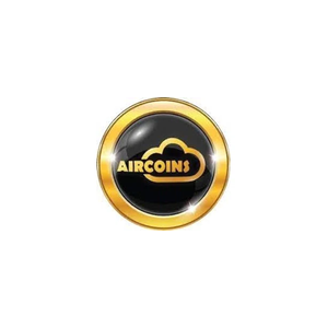 Aircoins brand logo for aircoins.io