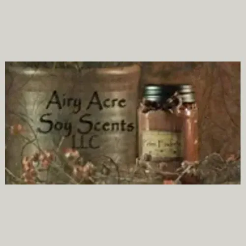airyacresoyscents brand logo for airyacresoyscents.com