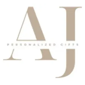 ajspersonalizedgifts brand logo for ajspersonalizedgifts.com
