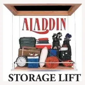 aladdinstoragelift brand logo for aladdinstoragelift.com