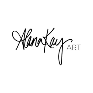 AlanaKay Art brand logo for alanakayart.com