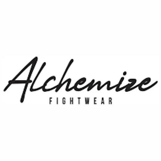 alchemizefightwear brand logo for alchemizefightwear.com