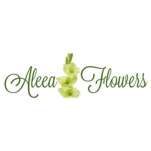aleeaflowers brand logo for aleeaflowers.com