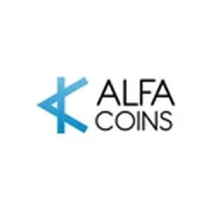 ALFAcoins brand logo for alfacoins.com