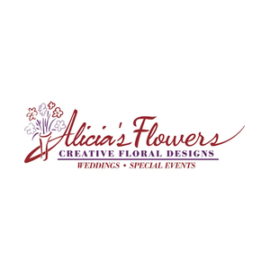 aliciasflowers brand logo for aliciasflowers.com