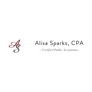 Alisa Sparks brand logo for alisacpa.com