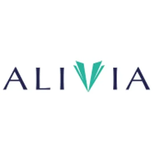 aliviaanalytics brand logo for aliviaanalytics.com