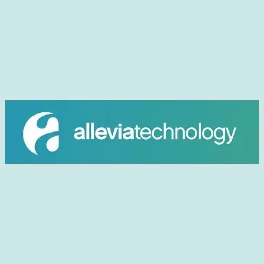 alleviatechnology brand logo for alleviatechnology.com
