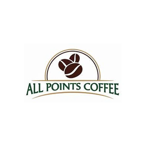 allpointscoffee brand logo for allpointscoffee.com