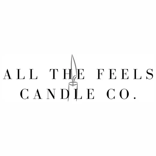 allthefeelscandleco brand logo for allthefeelscandleco.com