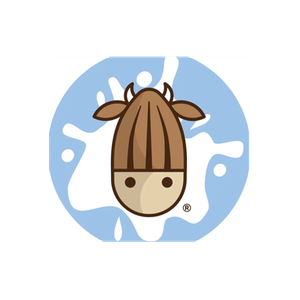 Almond Cow brand logo for almondcow.co