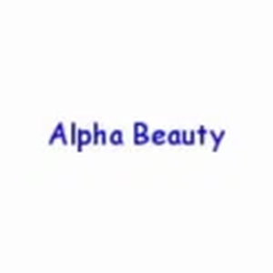 Alpha Beauty brand logo for alphabeauty.com