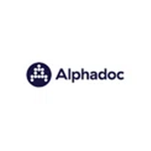 Alphadoc brand logo for alphadoc.io