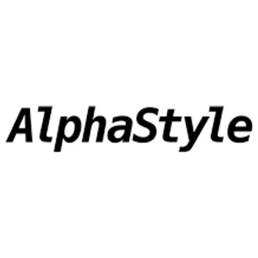 alphastyle brand logo for alphastyle.store