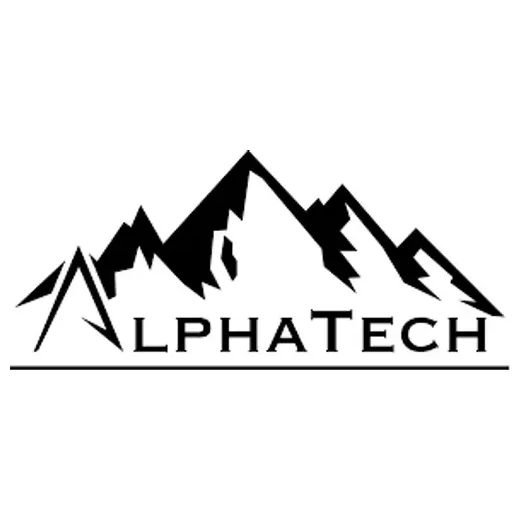 alphatechapparel brand logo for alphatechapparel.com