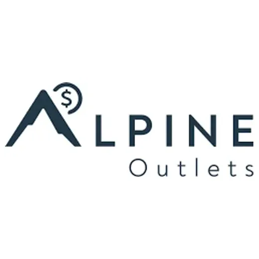 alpineoutlets brand logo for alpineoutlets.com