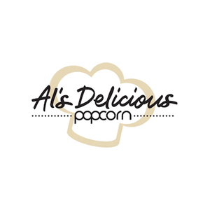 alspopcorn brand logo for alspopcorn.com