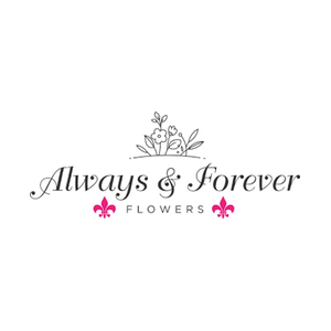 alwaysandforeverflowers brand logo for alwaysandforeverflowers.com