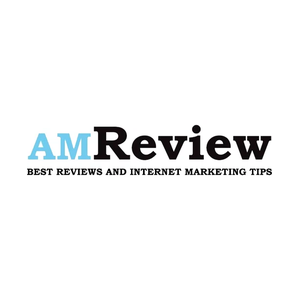 AM Review brand logo for am-review.com