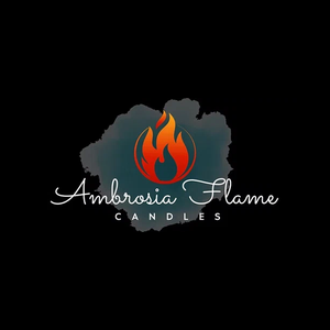 ambrosiaflamecandles brand logo for ambrosiaflamecandles.com