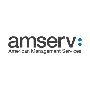 American Management Services brand logo for amserv.com