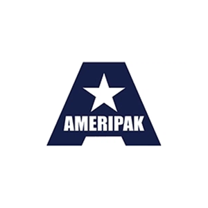 Ameripak brand logo for ameripak.biz