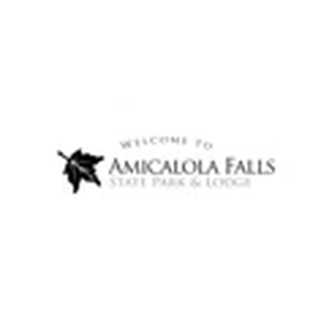 Amicalola Falls State Park & Lodge brand logo for amicalolafallslodge.com