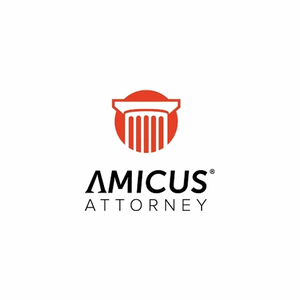 Amicus Attorney brand logo for amicusattorney.com