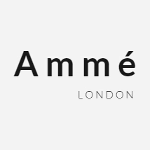 Ammé London brand logo for ammelondon.com