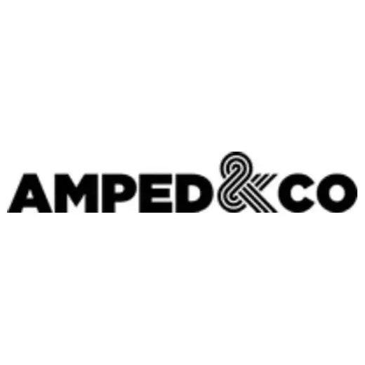 ampedandco brand logo for ampedandco.com